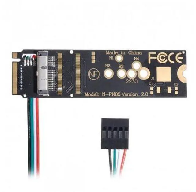 Main image of BCM94360CD BCM94360CS BCM943602CS BCM94360CS2 WiFi Card to M.2 NGFF Key-M NVME SSD Adapter