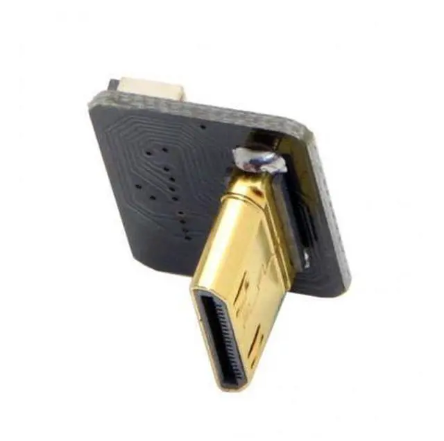 Main image of SM CYFPV Mini HDMI Type C Male Connector Up Angled 90 Degree for FPV HDTV Multicopter Aerial Photography