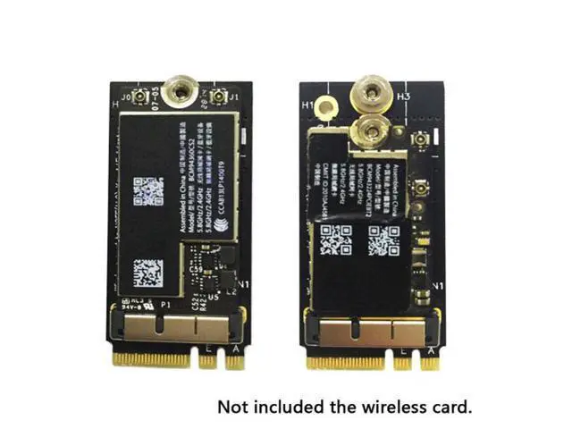 Alt view image 5 of 7 - SM BCM94360CS2 BCM943224PCIEBT2 Wireless Card to NGFF M.2 Key A/E Adapter for Macbook OS