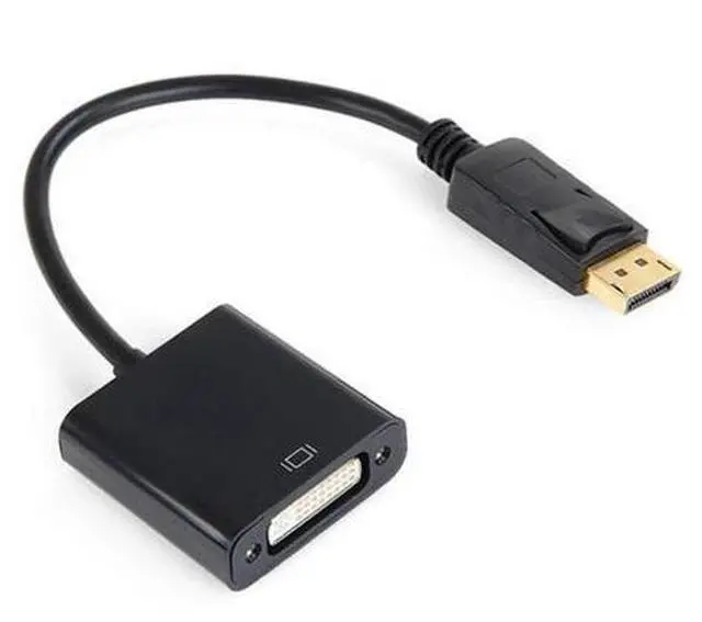 Main image of HKCY DP-005 DP DisplayPort Display Port Source to DVI Display Monitor Converter Cable 20cm
