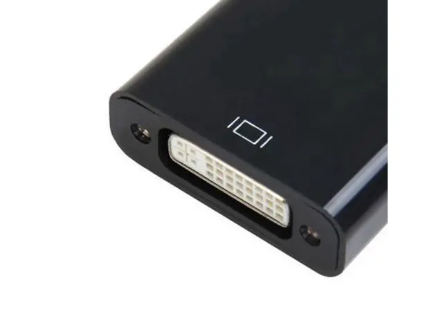 Alt view image 3 of 7 - HKCY DP-005 DP DisplayPort Display Port Source to DVI Display Monitor Converter Cable 20cm