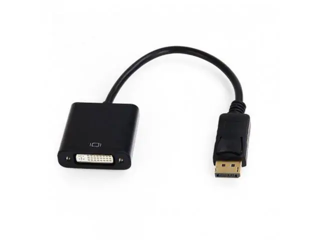Alt view image 6 of 7 - HKCY DP-005 DP DisplayPort Display Port Source to DVI Display Monitor Converter Cable 20cm