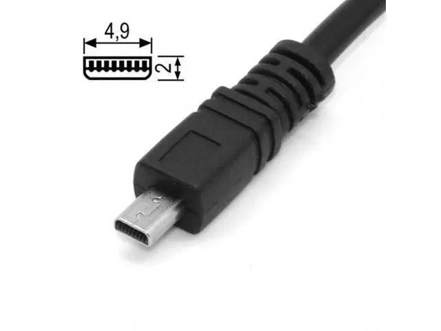 Alt view image 6 of 7 - HKCY CA-009 UC-E6 USB Cable for Nikon Digital SLR Cameras COOLPIX S3000 S3100 S3200 S8000 S100 S203 S230 P7000 AW100
