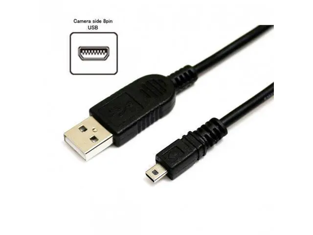 Alt view image 3 of 7 - HKCY CA-009 UC-E6 USB Cable for Nikon Digital SLR Cameras COOLPIX S3000 S3100 S3200 S8000 S100 S203 S230 P7000 AW100