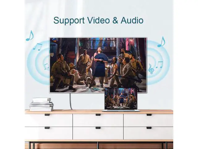 Alt view image 6 of 7 - HKCY DP-033 3pcs/set Mini DisplayPort 1.2 4K 60hz to DP Adapter Male Female Ultra-HD UHD for Video PC Laptop TV