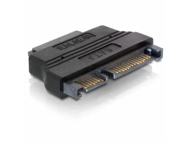 Alt view image 3 of 7 - SATA 22 Male to Slimline SATA 13 Female Convertor Adapter for Laptop CD-ROM