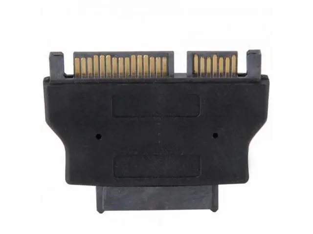 Alt view image 5 of 7 - SATA 22 Male to Slimline SATA 13 Female Convertor Adapter for Laptop CD-ROM