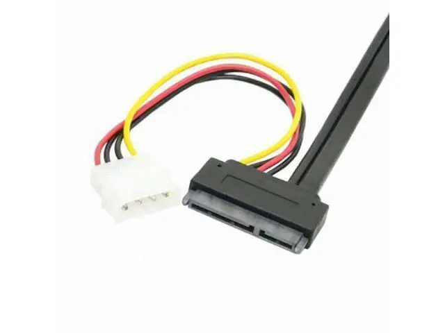 Alt view image 4 of 7 - 50cm eSATAp Power ESATA Combo to SATA 22pin IDE 4pin 5V 12V for 3.5" 2.5" Hard Disk Data Cable