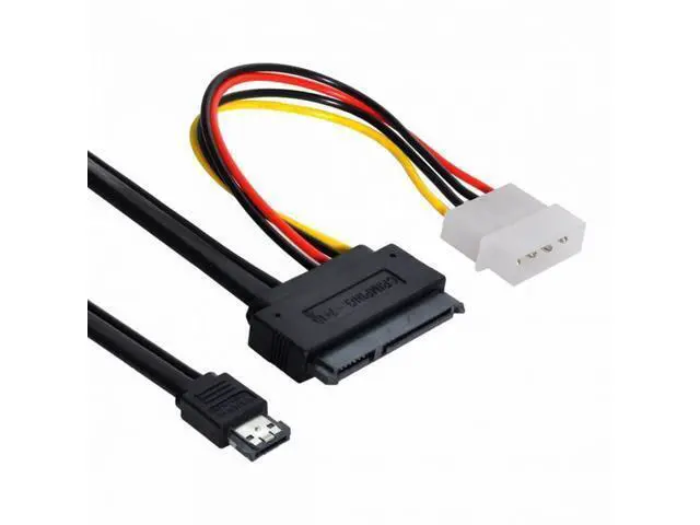 Alt view image 7 of 7 - 50cm eSATAp Power ESATA Combo to SATA 22pin IDE 4pin 5V 12V for 3.5" 2.5" Hard Disk Data Cable