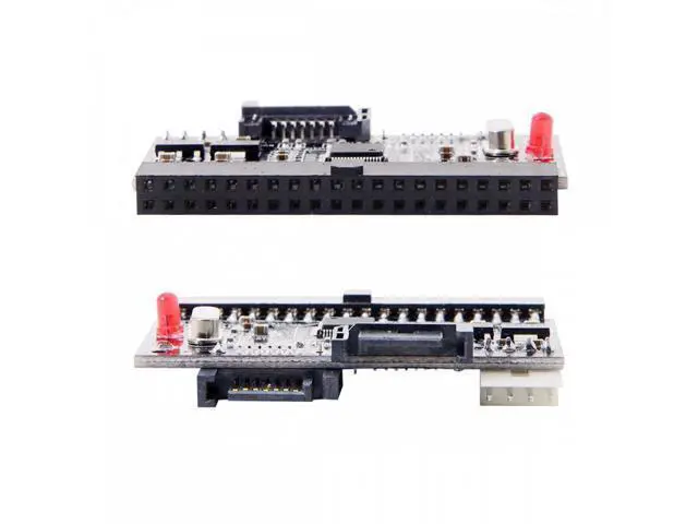 Alt view image 2 of 7 - IDE 100 133 PATA to Dual Serial SATA 7PIN Adapter Reversible Converter for Hard Disk Drive