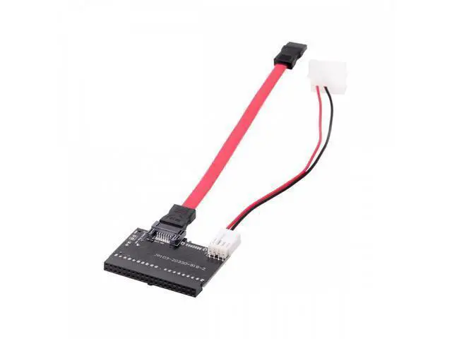 Alt view image 3 of 7 - IDE 100 133 PATA to Dual Serial SATA 7PIN Adapter Reversible Converter for Hard Disk Drive
