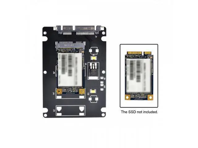 Alt view image 4 of 7 - Mini PCI-E mSATA SSD to 2.5" SATA Hard Disk Enclosure Case Converter Adapter for MSATA SSD
