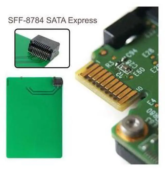 Alt view image 4 of 7 - WD5000MPCK SFF-8784 SATA Express to SATA3.0 2.5inch 6Gbps Add on Cards PCBA for 5mm UltraSlim Hard Disk SSD
