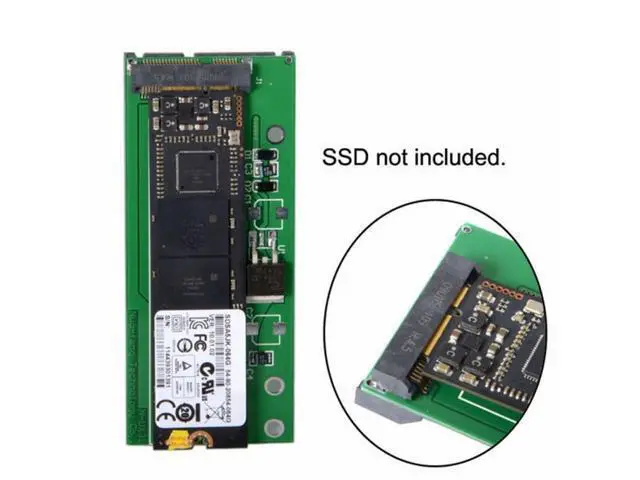 Alt view image 5 of 7 - SATA 22P 7+15 to MSATA Mini PCI-E PCBA Assembly only for UX31 UX21 XM11 SSD Solid State Disk