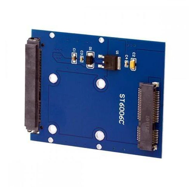 Main image of Slim Type 50Pin mSATA 3050 SSD 5x3cm to 2.5" SATA 3.0 22Pin Disk Adapter 6Gbps PCBA
