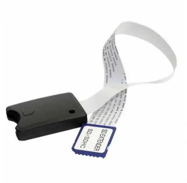 Main image of Standard SD SDHC Memory Card Kit Male to SD Female Extension Soft Flat FPC Cable Extender 25cm
