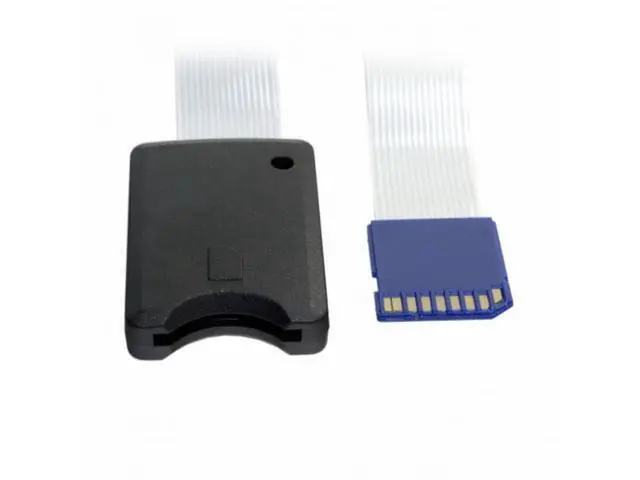 Alt view image 2 of 7 - Standard SD SDHC Memory Card Kit Male to SD Female Extension Soft Flat FPC Cable Extender 25cm