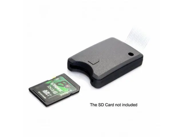 Alt view image 3 of 7 - Standard SD SDHC Memory Card Kit Male to SD Female Extension Soft Flat FPC Cable Extender 25cm