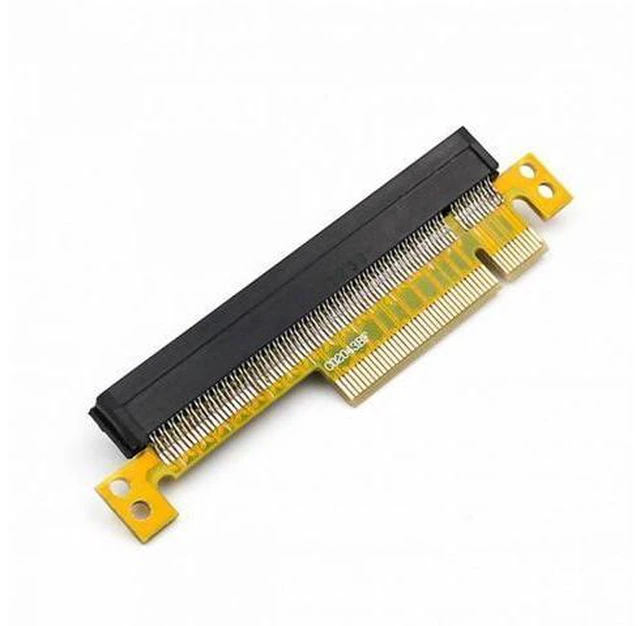 Alt view image 6 of 7 - PCI-E Express 8x to 16x Extender Converter Riser Card Adapter Male to Female Extension