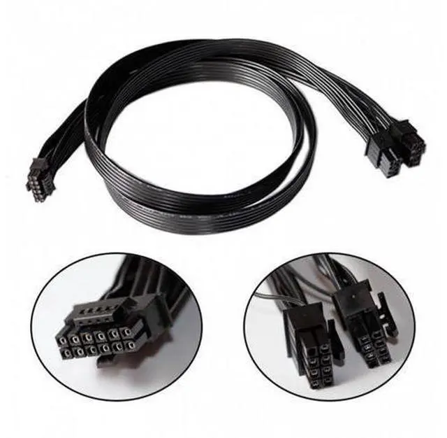 Main image of 12VHPWR ATX3.0 PCI-E 5.0 Power Modular Cable to Dual ATX 8Pin for 3080 3090TI PSU 16Pin 12+4P Graphics Card