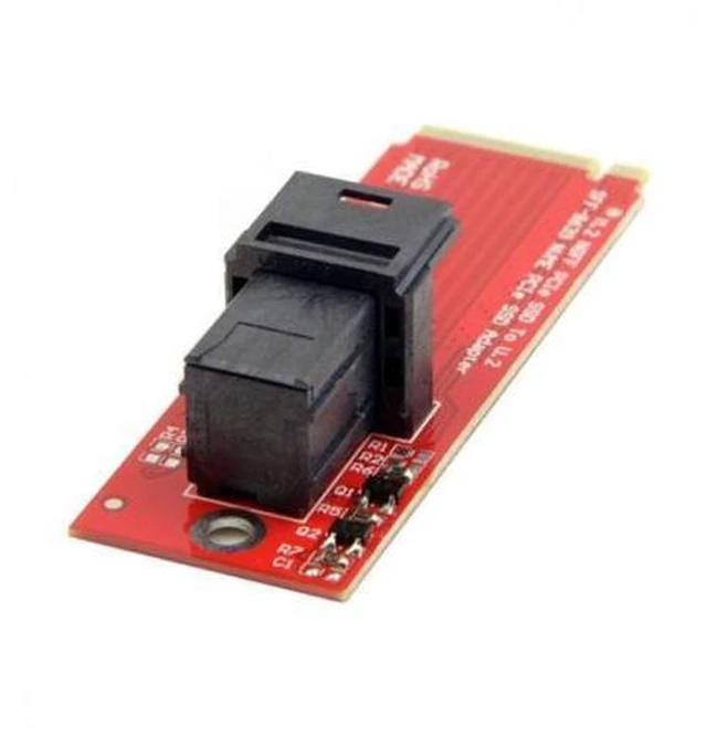 Alt view image 2 of 6 - U.2 U2 Kit SFF-8639 NVME PCIe SSD Adapter for Mainboard SSD M.2 SFF-8643 Mini SAS HD SF-094