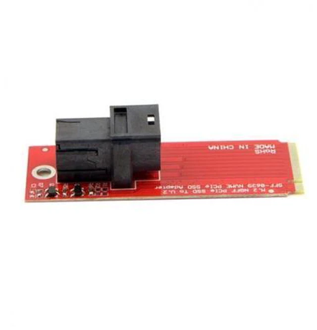 Alt view image 4 of 6 - U.2 U2 Kit SFF-8639 NVME PCIe SSD Adapter for Mainboard SSD M.2 SFF-8643 Mini SAS HD SF-094