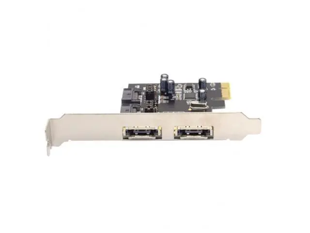 Alt view image 5 of 7 - PCI-E To 4 Ports SATA 3.0 ESATA PCIE SATA3 6Gbps Expansion Card PCI-E Adapter SA-208