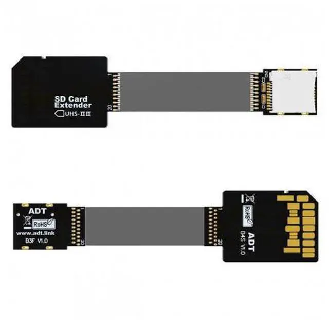 Main image of SD Male Extender to TF Micro Card Female Extension Cable Adapter Flexible SD/SDHC/SDXC UHS-III UHS-3