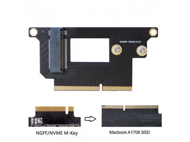 Alt view image 5 of 7 - HKCY SA-023 M.2 NGFF M-Key NVME SSD Convert Card fit for Macbook Pro 2016 2017 13" A1708 A1707 A1706