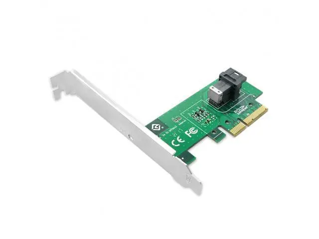 Alt view image 2 of 7 - PCI-E 4X to U.2 U2 Kit SFF-8639 NVME PCIe SSD Adapter for Mainboard SSD 750 p3600 p3700 M.2 SFF-8643 SF-024