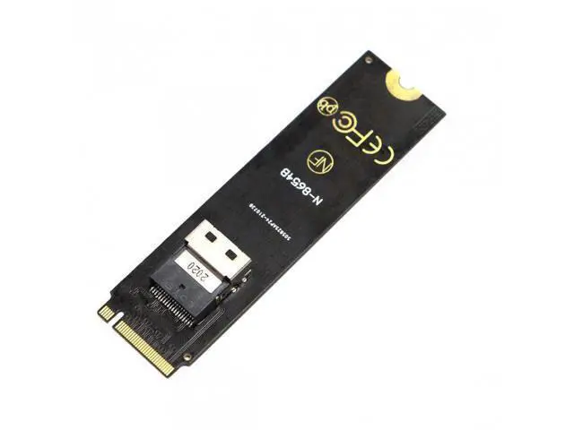 Alt view image 2 of 7 - NGFF M-Key NVME to U.2 U2 Kit SFF-8639 to SFF-8654 Slimline SAS PCIe SSD Adapter for Mainboard