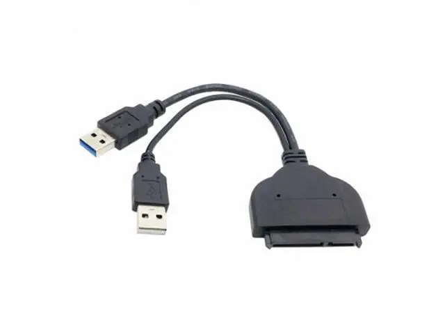 Alt view image 4 of 5 - USB 3.0 to SATA 22pin 2.5" Hard Disk to 2 in 1 Combo Mini PCI- E 2 Lane M.2 NGFF & mSATA SSD Adapter Converter
