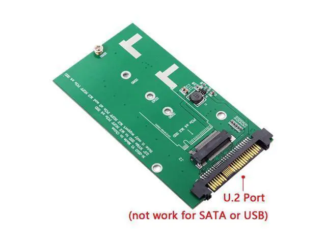 Alt view image 3 of 7 - SFF-8639 NVME U.2 to NGFF M.2 M-key PCIe SSD Adapter for Mainboard Replace SA-211