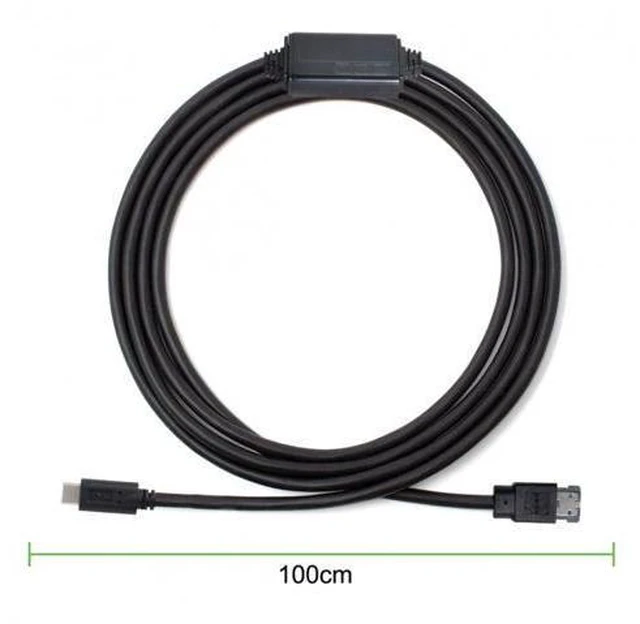 Alt view image 4 of 6 - USB-C Type-C to Power Over eSATA DC5V Adapter USB3.0 to HDD/SSD/ODD eSATAp Converter