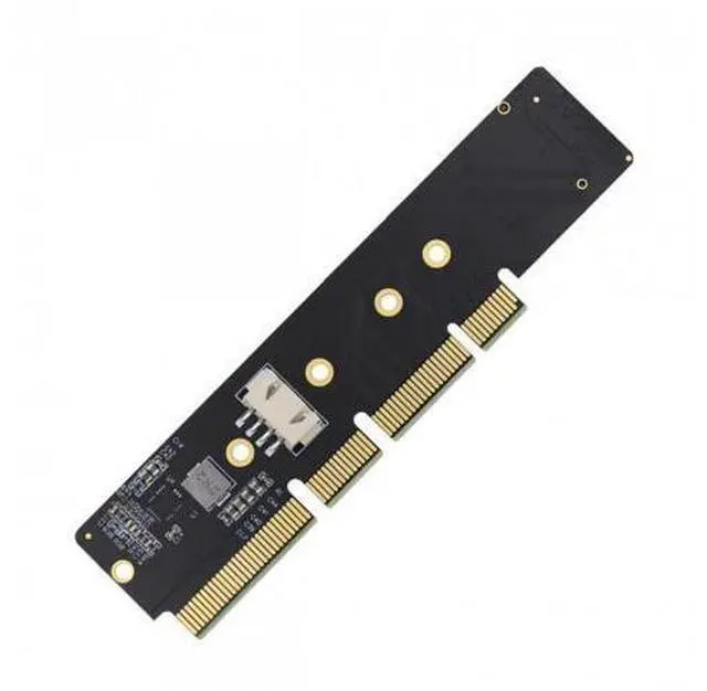 Alt view image 3 of 7 - NGFF M.2 M-key NVME AHCI SSD to PCI-E 3.0 16X 8X 4X Power Adapter Low Profile Height 3cm for 110mm 80mm SSD 1U Server