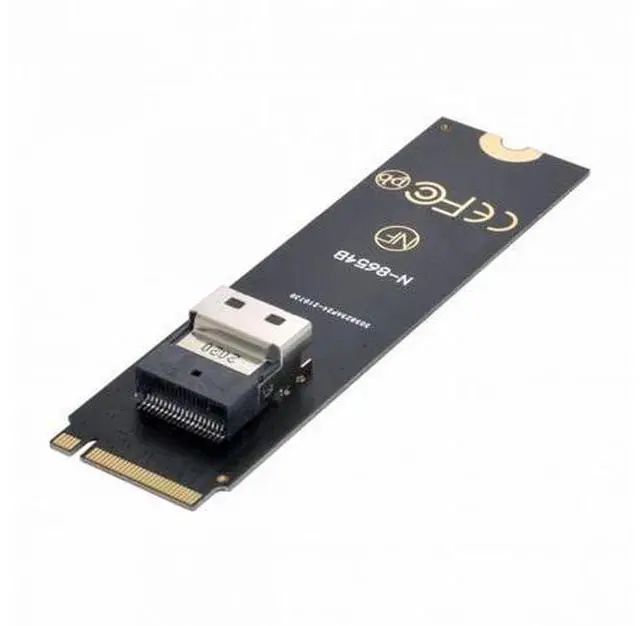 Main image of NGFF M-Key NVME to U.2 U2 Kit SFF-8639 to SFF-8654 Slimline SAS PCIe SSD Adapter for Mainboard