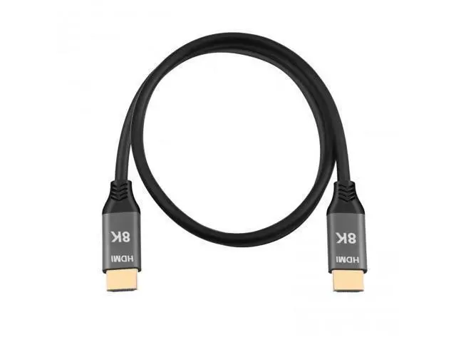 Alt view image 4 of 7 - HDMI 2.1 Cable Ultra-HD UHD 8K 60hz 4K 120hz Cable 48Gbs with Audio and Ethernet HDMI Cord