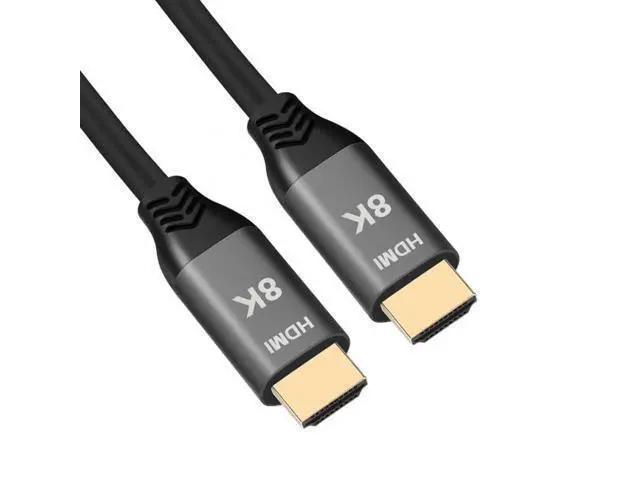 Alt view image 3 of 7 - HDMI 2.1 Cable Ultra-HD UHD 8K 60hz 4K 120hz Cable 48Gbs with Audio and Ethernet HDMI Cord