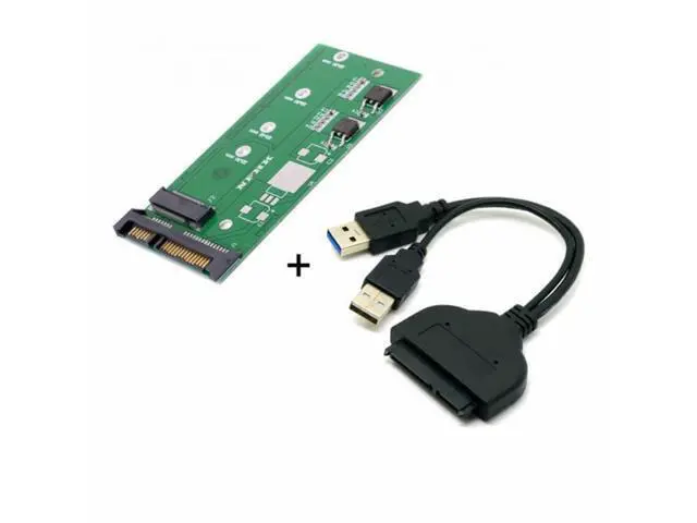 Alt view image 6 of 6 - USB 3.0 to SATA 2.5" Hard Disk to M.2 NGFF B/M-Key 2 Lane SSD for E431 E531 X240 Y410P Y510