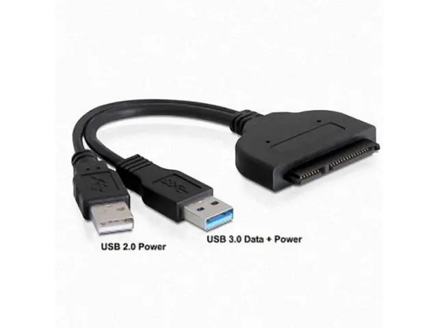 Alt view image 3 of 6 - USB 3.0 to SATA 22 pin & B+M Key Socket 2 M.2 NGFF (SATA) SSD to 2.5 SATA Adapter Card Adapter with white Case U3-067/SA-104