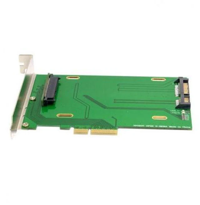Main image of SM PCI-E 3.0 x4 Lane to U.2 U2 Kit SFF-8639 Host Adapter for Intel Motherboard & 750 NVMe PCIe SSD