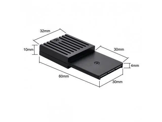 Alt view image 5 of 7 - SM CF-Express Type-B to M.2 NVMe 2230 M-Key Adapter CFE for XBOX Series X&S CH SN530 SSD PCIe4.0 Expansion Memory Card
