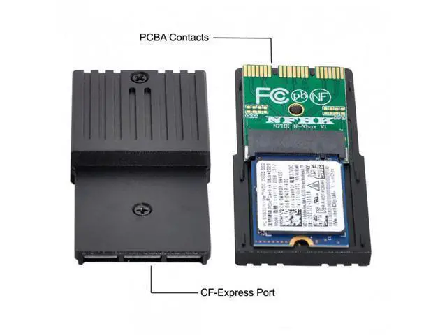 Alt view image 4 of 7 - SM CF-Express Type-B to M.2 NVMe 2230 M-Key Adapter CFE for XBOX Series X&S CH SN530 SSD PCIe4.0 Expansion Memory Card