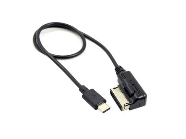 Alt view image 4 of 7 - HKCY CA-040 Media In AMI MDI USB-C USB 3.1 Type-C Charge Adapter Cable For Car VW AUDI 2014 A4 A6 Q5 Q7