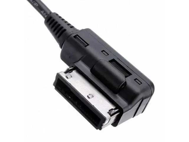 Alt view image 2 of 7 - HKCY CA-026 Media In AMI MDI to Stereo 3.5mm Audio Aux Adapter Cable For Car VW AUDI 2014 A4 A6 Q5 Q7iPhone5 iPad Mini