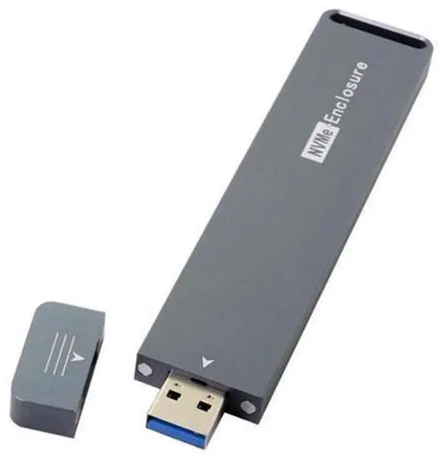 Main image of Cable USB 3.0 to NVME M-key M.2 NGFF SSD External PCBA Conveter Adapter RTL9210 Chipset with Case