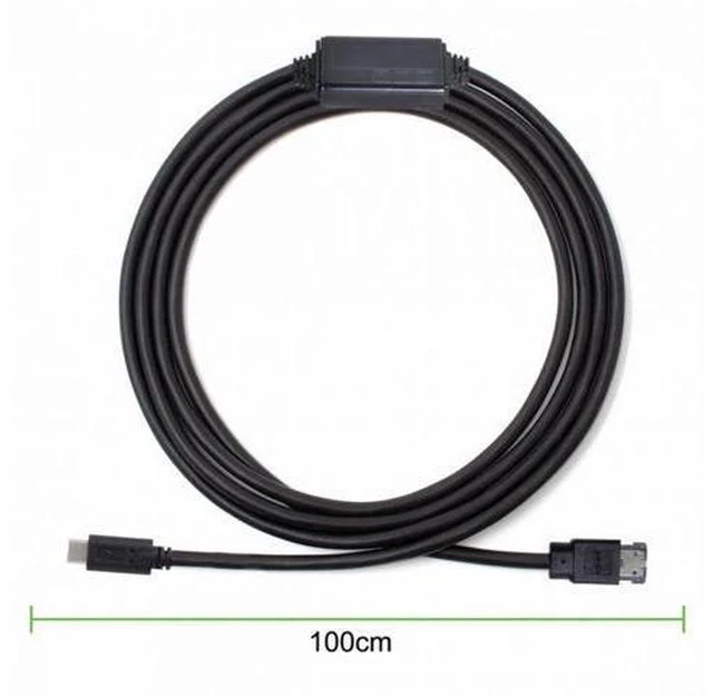 Alt view image 3 of 6 - Type-C USB-C to Power Over eSATA DC5V Adapter USB3.0 to HDD/SSD/ODD eSATAp Converter