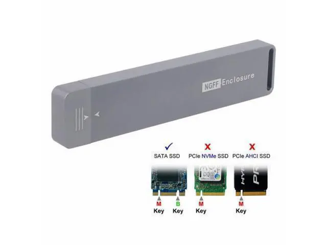 Alt view image 5 of 7 - B/M-key NGFF M2 SSD to USB 3.0 External PCBA Conveter Adapter Card Flash Disk Type