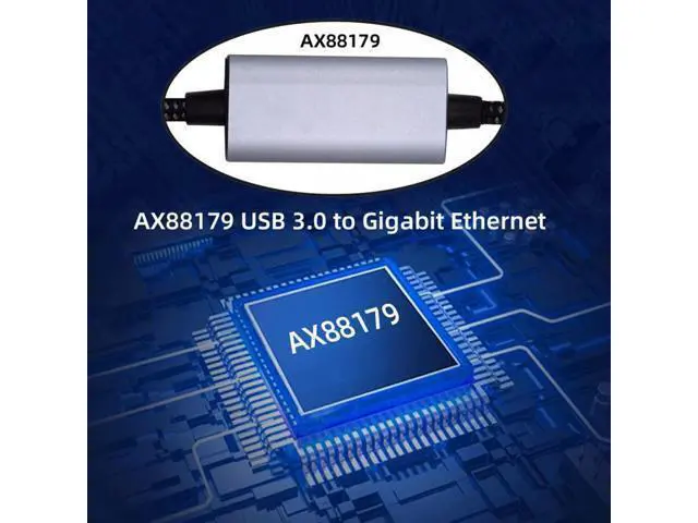 Alt view image 2 of 7 - USB-C to Ethernet Cable USB Type-C to RJ45 Male Cord Directly Connected 1000Mbps Gigabit LAN Network Compatible with Thunderbolt3