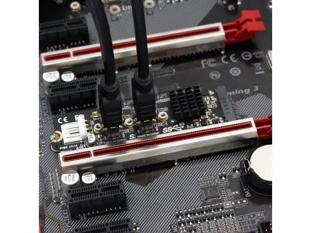 Alt view image 5 of 7 - HKCY 10Gbps Dual Type-E USB 3.1 Front Panel Socket to NVME NGFF M-Key Express Card Adapter for Motherboard